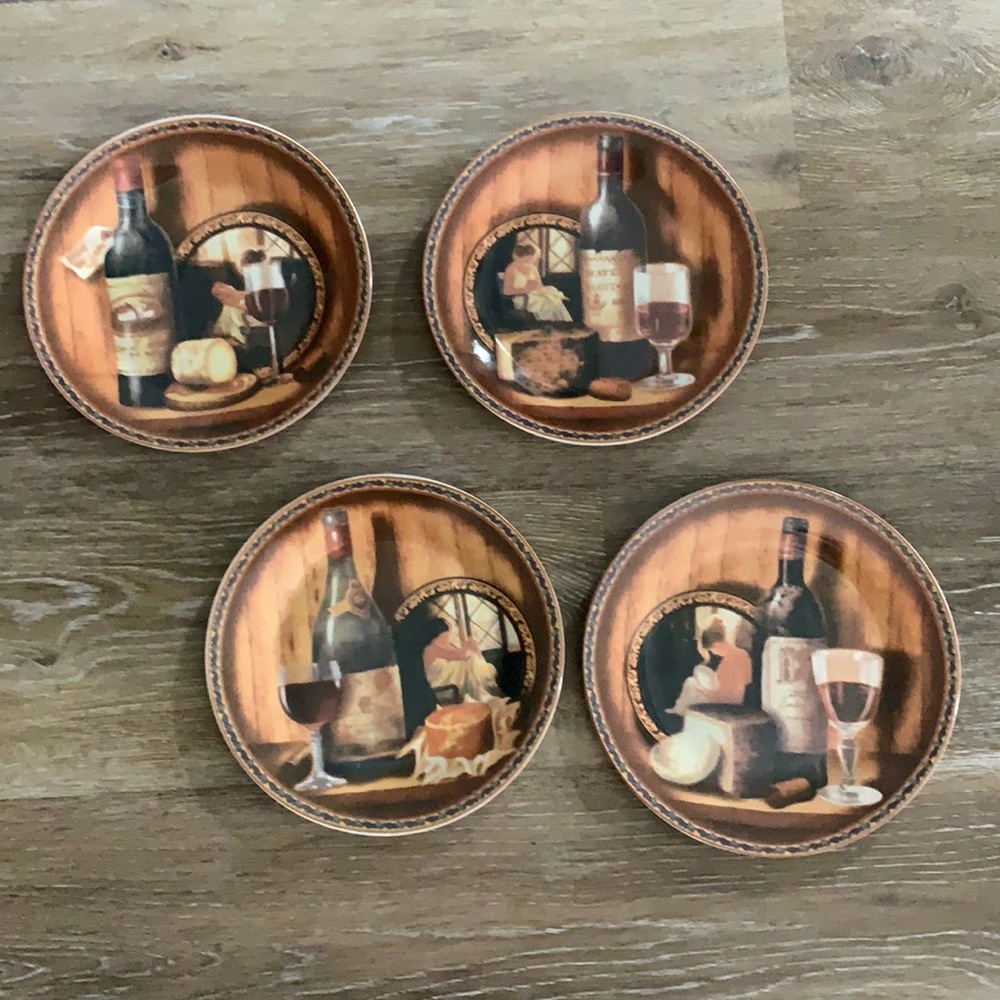 Set of 4 salad plates- Home Essentials and Beyond